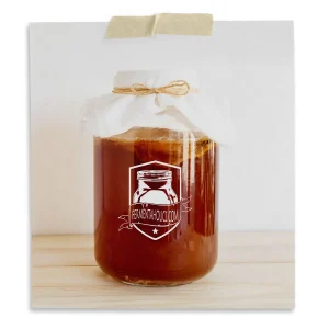 Printed Gallon Kombucha Glass Jar