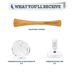 Complete Mason Jar Fermentation Kit