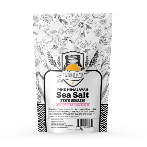 Pink Himalayan Sea Salt 8 oz
