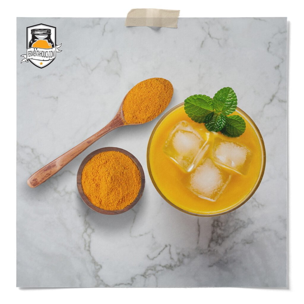 Mango Turmeric Kombucha