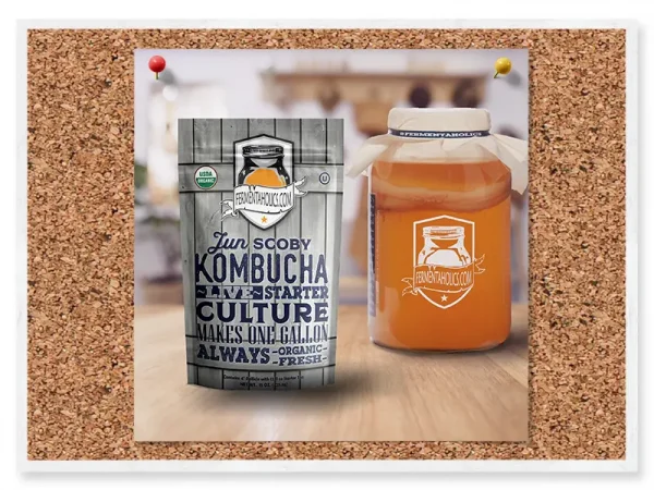 One Gallon Jun Kombucha Starter Kit