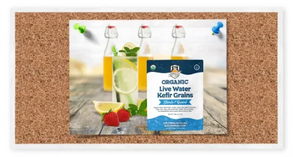 Live Organic Water Kefir