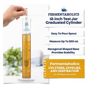 Plastic Hydrometer Test Jar