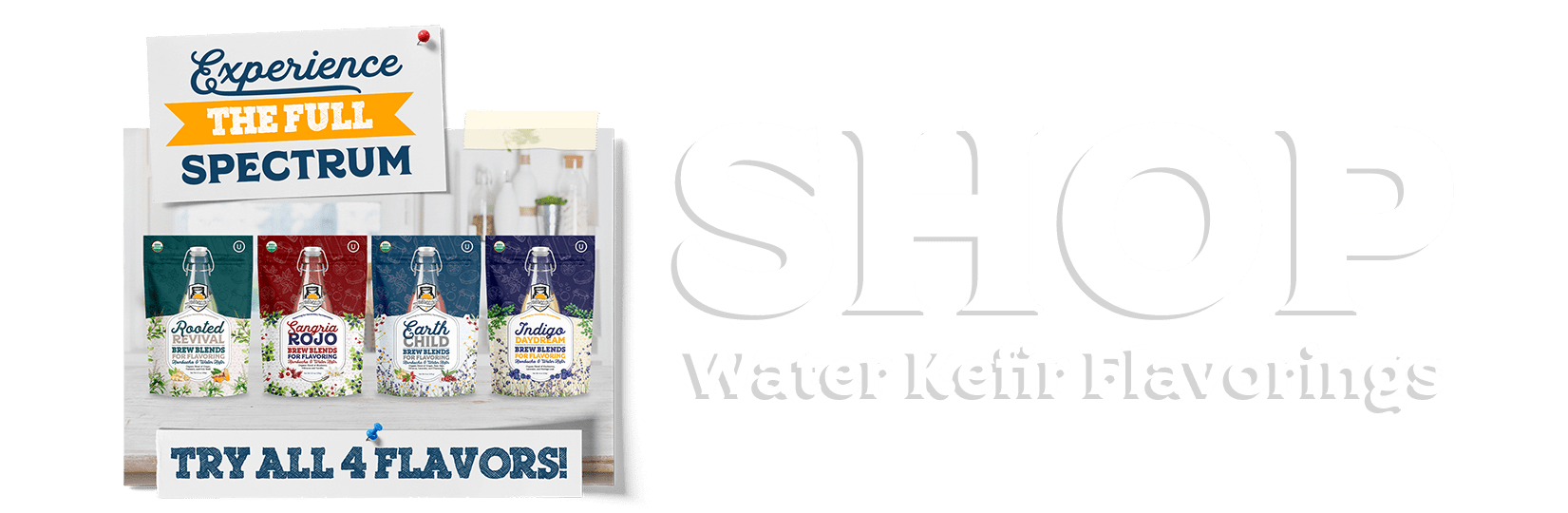 Fullbanner Shop Water Kefir Flavorings