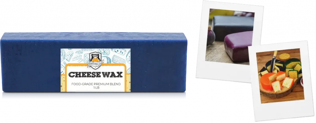 Cheese In Blue Wax