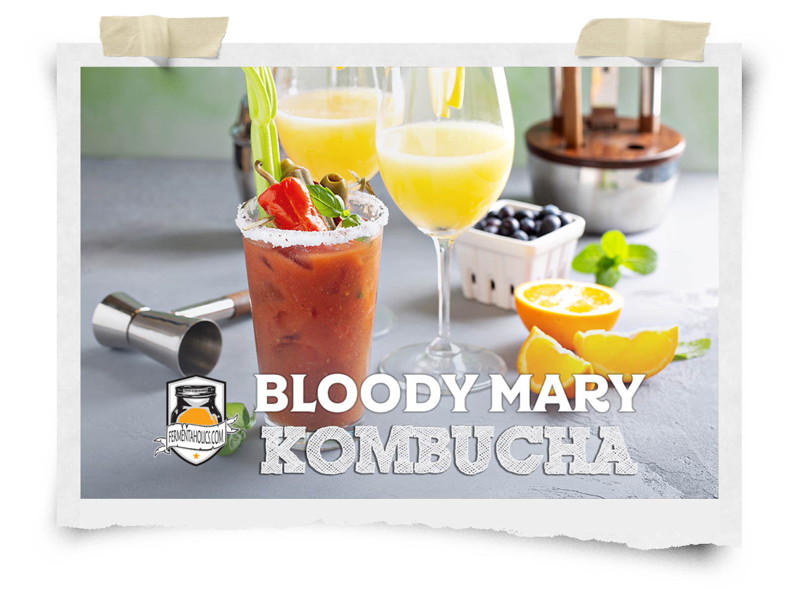 Bloody Mary Kombucha Recipe
