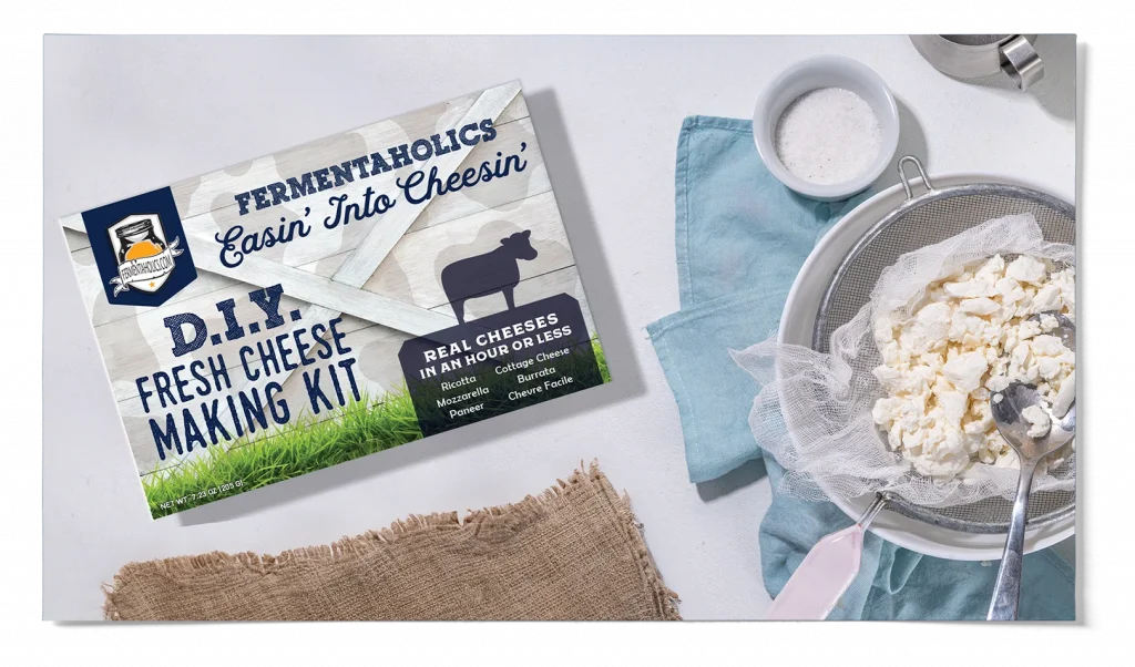 Fermentaholics DIY Fresh Cheese Making Kit