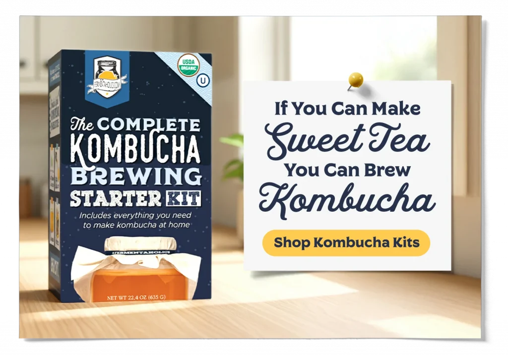 If You Can Make Sweet Tea You Can Brew Kombucha