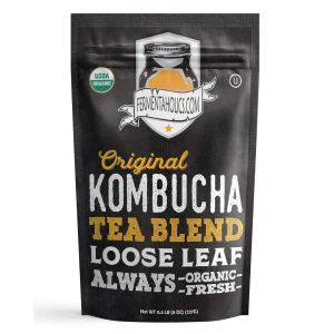 Organic Kombucha Loose Leaf Tea Blend - 8oz