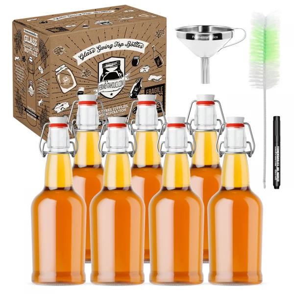 Swing Top Bottling Kit Stainless Steel