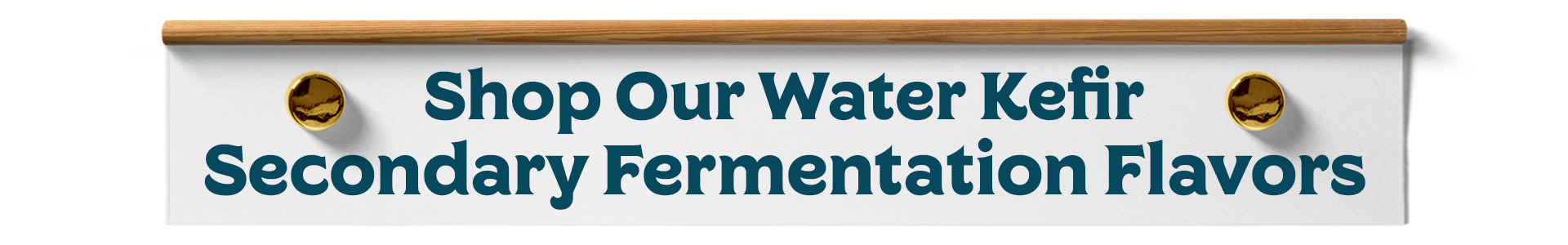 Shop Water Kefir Secondary Flavors