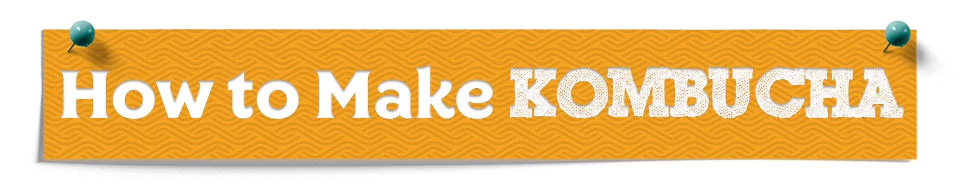 How To Make Kombucha