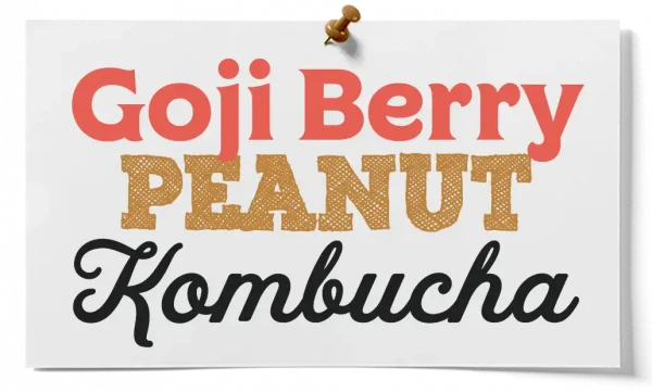 How To Make Goji Berry Peanut Kombucha