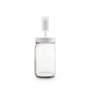 Fermentation Lids With 3-Piece Airlocks