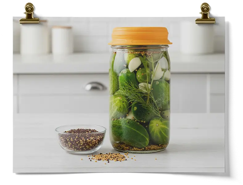 Mixed Mustard Seeds