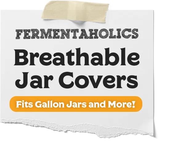 Assorted Breathable Gallon Jar Cloth Cover