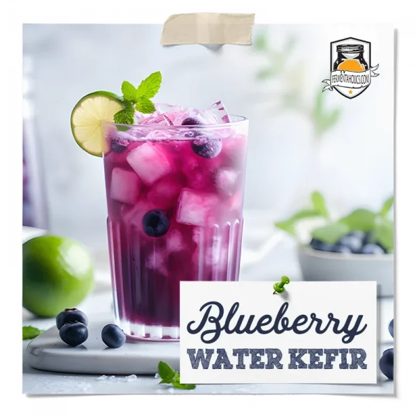 Blueberry Water Kefir Recipe