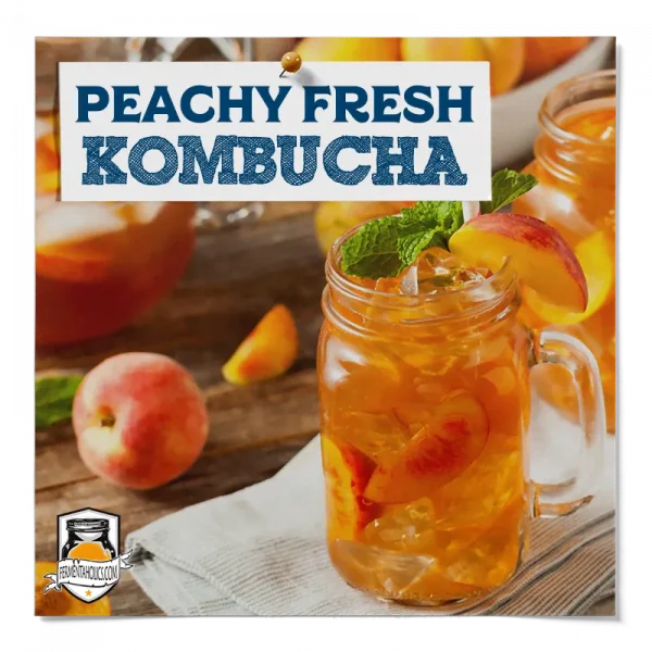 Peachy Fresh Kombucha