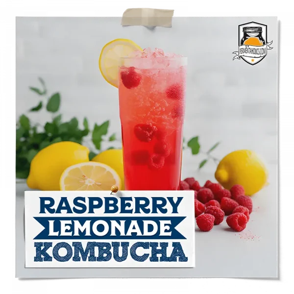 Raspberry Lemonade Kombucha Recipe