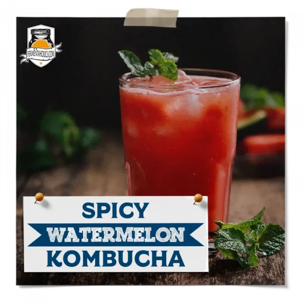 Spicy Watermelon Kombucha